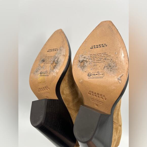 Isabel Marant Leyane Boot in Cognac 39 - Picture 6 of 10